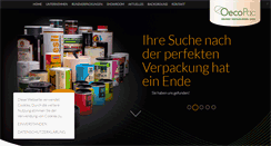 Desktop Screenshot of oecopac.de